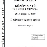 érettségi feladatlap